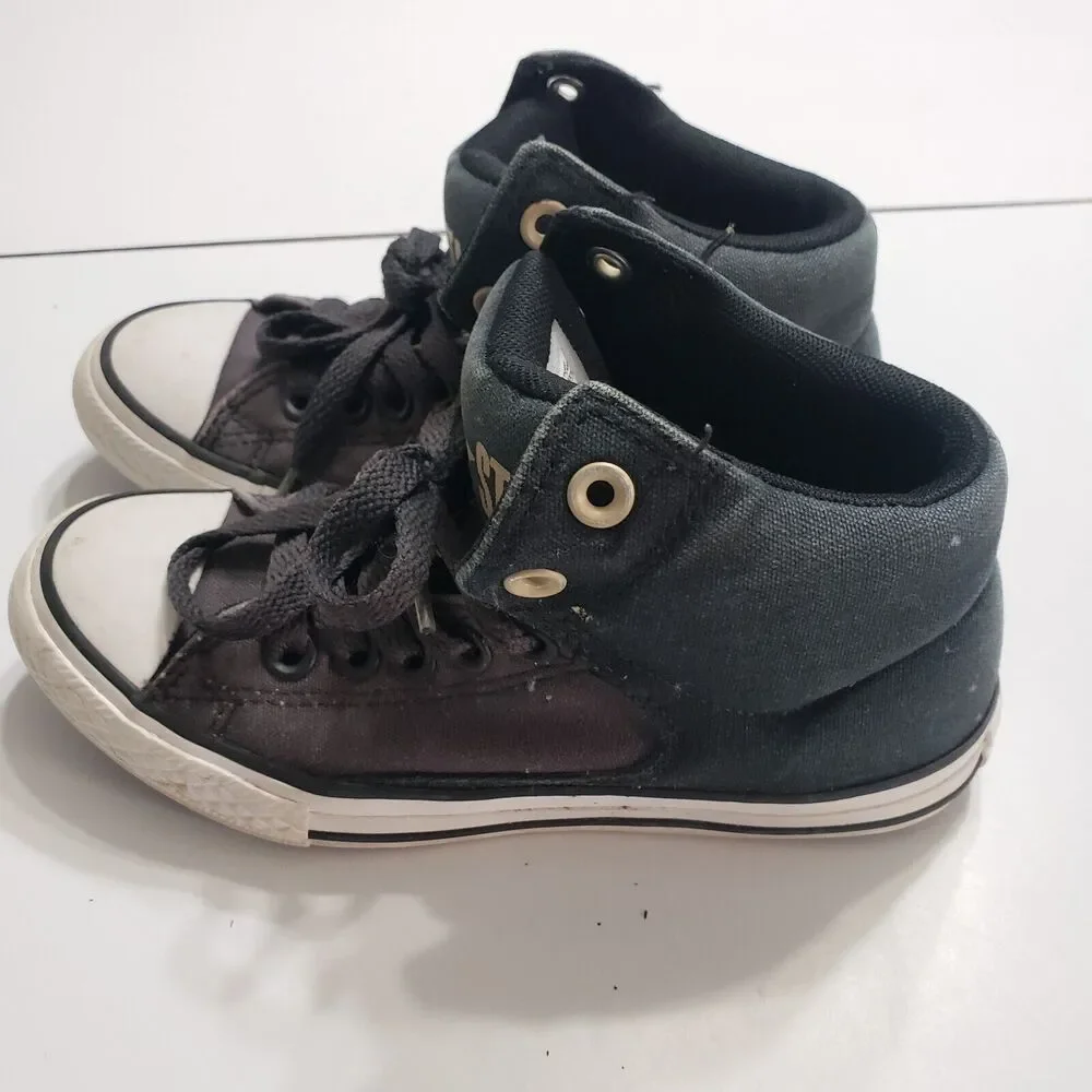 Converse‎ Unisex Kids Youth 2 Chuck Taylor All Star Sneakers Shoes Black Highto